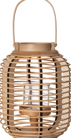 Intratuin Windlicht Holz D 22 H 28 cm