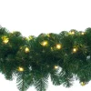 Intratuin Winterberg Tannengirlande 120 cm x D 20 cm mit LEDs warmweiß