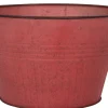 Intratuin Zinkeimer Joeri rot D 39 H 20 cm