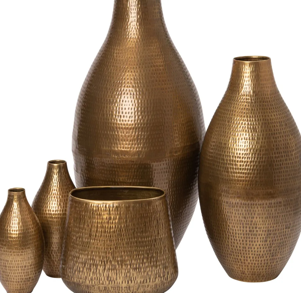 Intratuin Vase Alee gold D 24 H 65 cm