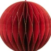 Intratuin Weihnachtsbaumschmuck Kugel rot D 8 cm