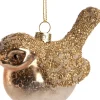 Intratuin Weihnachtsbaumschmuck Vogel Birdie gold 10,5 x 6 x 6,5 cm