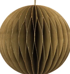 Intratuin Weihnachtsbaumschmuck Kugel grün D 8 cm