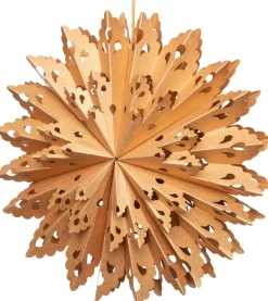 Intratuin Weihnachtsbaumschmuck Schneeflocke 15 x 15 x 15 cm