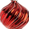 Intratuin Weihnachtskugel Zwiebel Cate rot D 8 cm