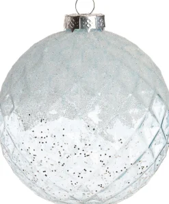 Intratuin Weihnachtskugel Netty Dreieck blau D 10 cm
