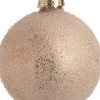 Intratuin Weihnachtskugel Jenetta rosa D 8 cm