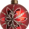Intratuin Weihnachtskugel Amie rot D 8 cm