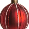 Intratuin Weihnachtskugel Amie rot D 8 cm