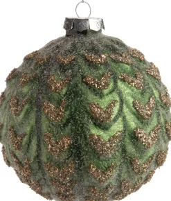 Intratuin Weihnachtskugel Billi grün D 10 cm