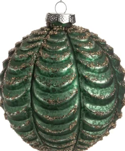 Intratuin Weihnachtskugel Billi grün D 10 cm