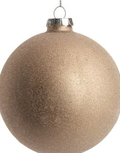 Intratuin Weihnachtskugel Caren gold D 10 cm