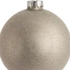Intratuin Weihnachtskugel Caren silber D 10 cm