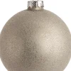 Intratuin Weihnachtskugel Caren silber D 8 cm