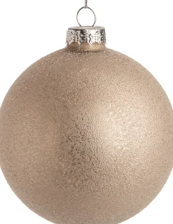 Intratuin Weihnachtskugel Caren gold D 8 cm