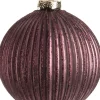 Intratuin Weihnachtskugel Debra lila D 10 cm