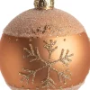 Intratuin Weihnachtskugel Doloris gold D 8 cm