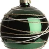 Intratuin Weihnachtskugel Dionna grün D 8 cm