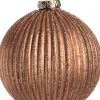 Intratuin Weihnachtskugel Debra kupfer D 10 cm