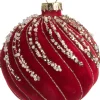 Intratuin Weihnachtskugel Elyce rot D 8 cm