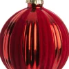 Intratuin Weihnachtskugel Everly rot D 8 cm