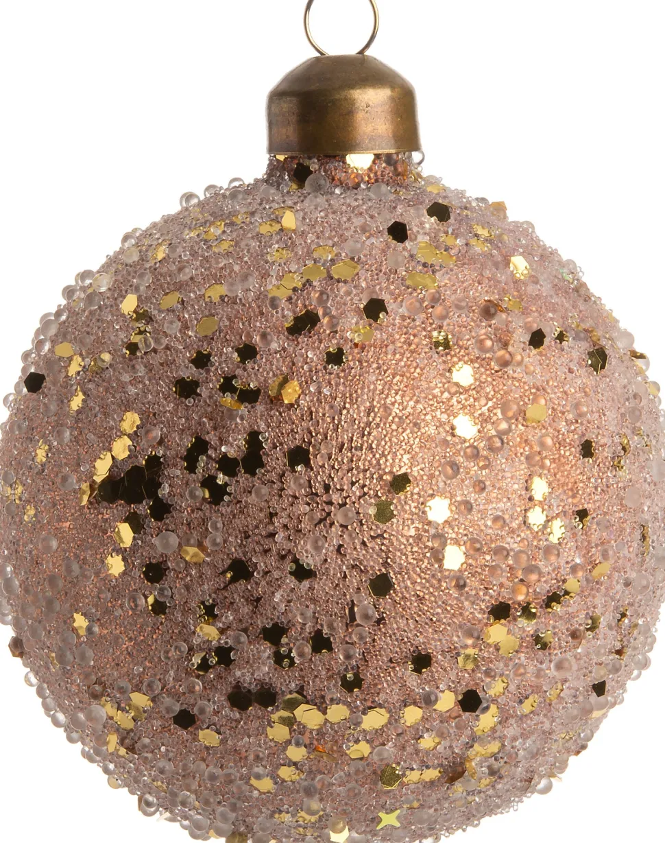 Intratuin Weihnachtskugel Elle kupfer D 8 cm