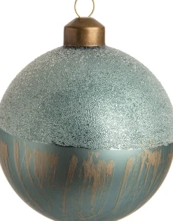Intratuin Weihnachtskugel Fara blau D 8 cm