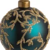 Intratuin Weihnachtskugel Joya blau D 8 cm