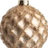 Intratuin Weihnachtskugel Keri gold D 8 cm