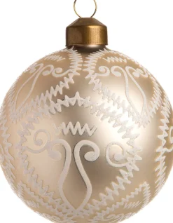Intratuin Weihnachtskugel Lori gold D 8 cm