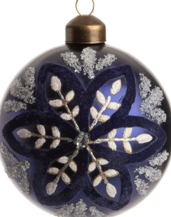 Intratuin Weihnachtskugel Lottie bordeaux D 8 cm