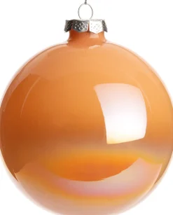 Intratuin Weihnachtskugel Lavia orange D 10 cm