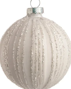 Intratuin Weihnachtskugel Lily gold D 8 cm