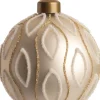 Intratuin Weihnachtskugel Maddie gold D 8 cm