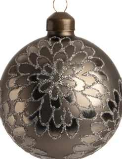 Intratuin Weihnachtskugel Myra gold D 8 cm