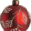 Intratuin Weihnachtskugel Noeooi rot D 8 cm