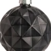 Intratuin Weihnachtskugel Zoie schwarz D 8 cm