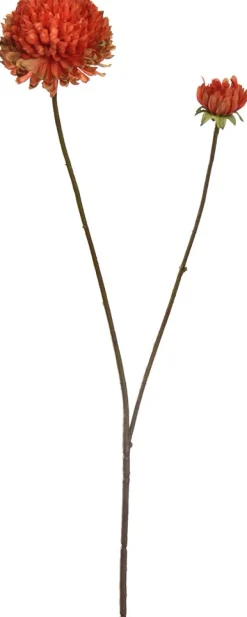 Jasaco Pure Kunstblume Chrysantheme 63 cm orange