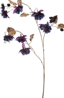 Jasaco Pure Kunstblume Fuchsia 96 cm blau