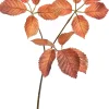 Jasaco Pure Kunstzweig Herbstblatt 45 cm kupfer