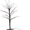 J-Line Deko-Baum Indra schwarz mit Beleuchtung 20 x 20 x 57 cm