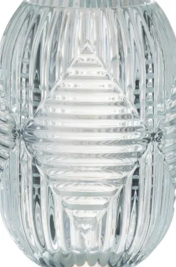 J-Line Teelichthalter Line transparent D 9 H 13 cm