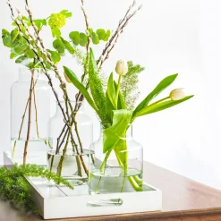 Jodeco Vase Gigi Okö transparent D 14,5 H 20 cm