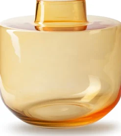 Jodeco Vase Melanie orange D 25 H 25,5 cm