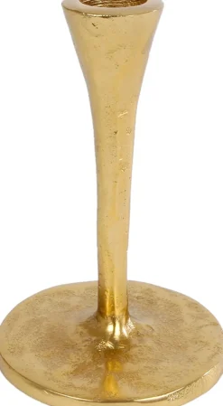 Kerzenständer Aaron gold D 6 H 13 cm