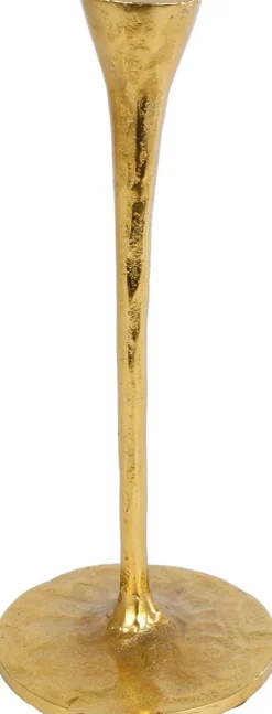 Kerzenständer Aaron gold D 11,5 H 26,5 cm