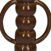 Kerzenständer Henque braun 10 x 4,5 x 21,5 cm
