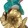 Kerzenständer Kolibrie mehrfarbig 10 x 9 x 17,5 cm