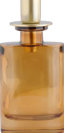 Kerzenständer Langford braun rechteckig 7 x 7 x 15 cm