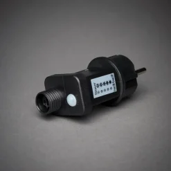 Konstsmide LED Lichterkette schwarz 5 m mit 10 austauschbaren Leuchten